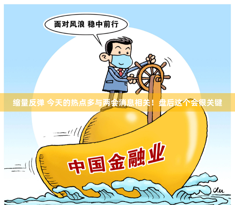 缩量反弹 今天的热点多与两会消息相关！盘后这个会很关键